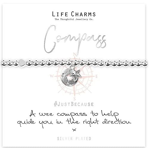 Life Charms Armband „A Wee Compass“ von Life Charms