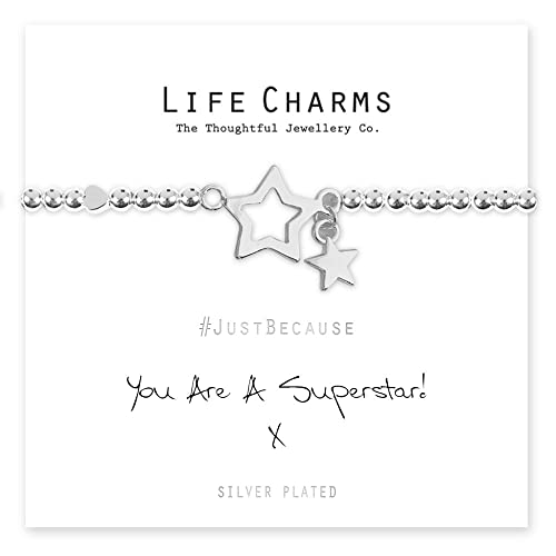 Life Charms Superstar-Armband für Damen, mit Geschenkbox von Life Charms