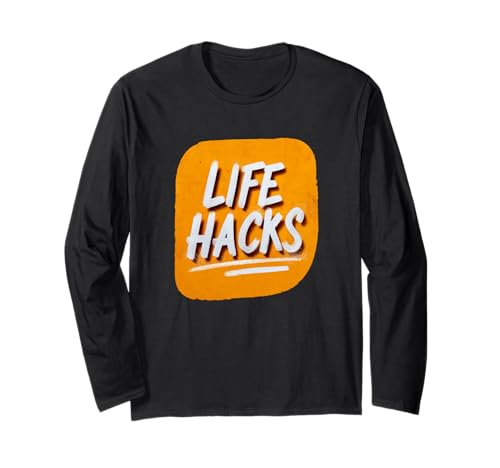 Bright Life Hacks Kostüm für Erwachsene und Kinder Langarmshirt von Life Hacks Outfit