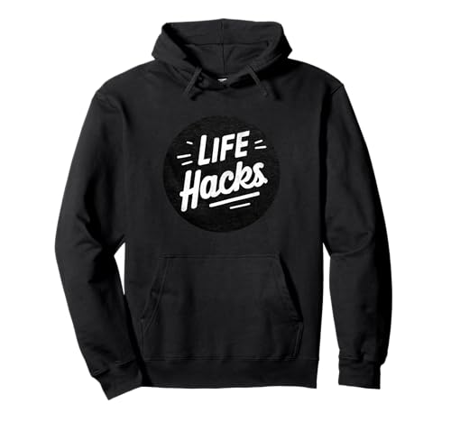 Life Hacks Stempel für Erwachsene und Kinder Pullover Hoodie von Life Hacks Outfit
