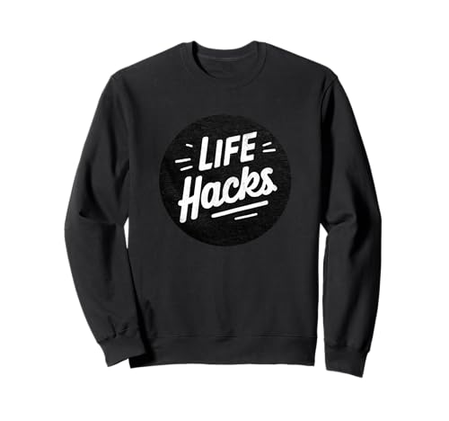 Life Hacks Stempel für Erwachsene und Kinder Sweatshirt von Life Hacks Outfit