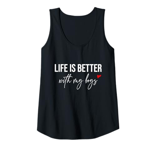 Damen Life is Better with My Boys Damen Tank Top von Life Is Better With My Boys Womens Tee