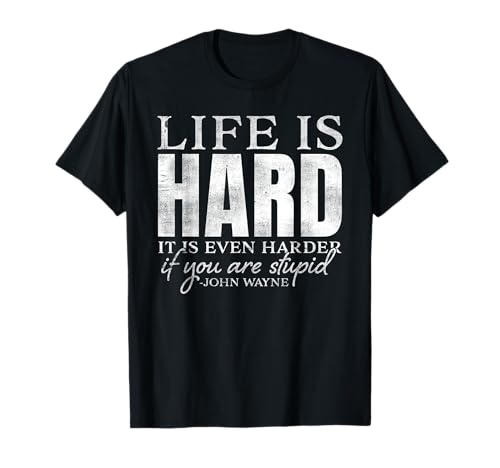 Das Leben ist noch schwieriger, wenn du dumme Retro-Männer Frauen bist T-Shirt Das Leben ist noch schwieriger, wenn du dumme Retro-Männer Frauen bist T-Shirt von Life Is Even Harder When You Are Stupid
