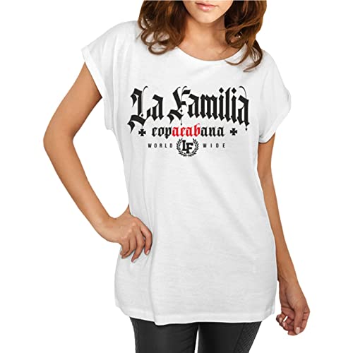 Frauen T-Shirt La Familia FCK Copacabana Black Größe XS - 5XL von Life Is Pain