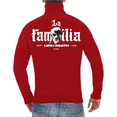 Herren Jacke Sweatjacke Life Death biker Bodybuilding deutschrock hardcore von Life Is Pain