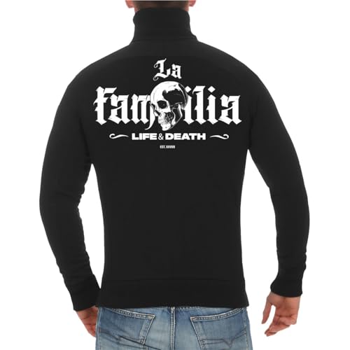 Herren Jacke Sweatjacke Life Death biker Bodybuilding deutschrock hardcore von Life Is Pain