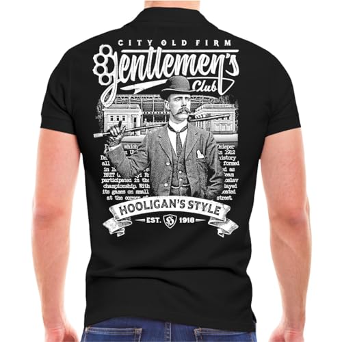 Herren Poloshirt Polohemd Old Hooligans Style Casual wear Skinhead oi ska Cheers von Life Is Pain