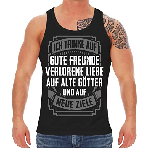 Herren Tank Top Athletic Shirt La Familia Auf Gute Freunde Größe S - 5XL von Life Is Pain