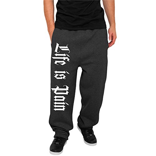 Life Is Pain Herren Jogginghose Trainingshose Tattoo Pain Größe S bis 5XL von Life Is Pain