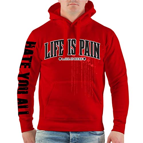 Life Is Pain Herren Kapuzenpullover Apokalypse Größe S bis 5XL von Life Is Pain