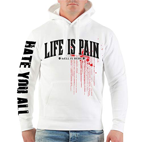 Life Is Pain Herren Kapuzenpullover Apokalypse Größe S bis 5XL von Life Is Pain