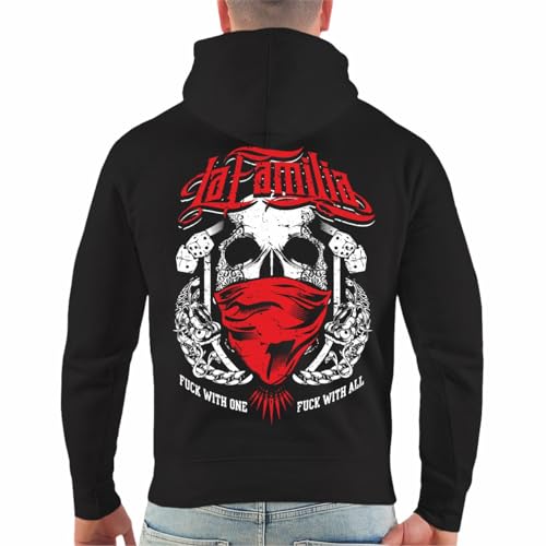 Life Is Pain Herren Kapuzenpullover Blood Blut Design in Gold Größe S - 5XL von Life Is Pain