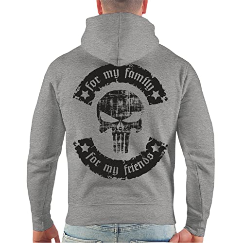 Life Is Pain Herren Kapuzenpullover Hoodie La Familia Black Patch for My Friends Größe S - 5XL von Life Is Pain