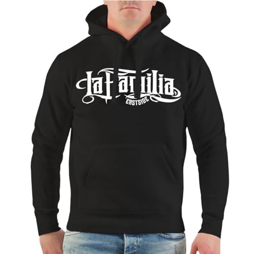 Life Is Pain Herren Kapuzenpullover Hoodie La Familia Eastside Skull Größe M - 5XL von Life Is Pain