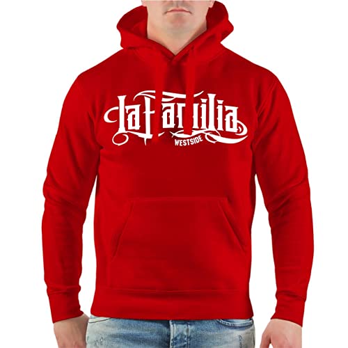 Life Is Pain Herren Kapuzenpullover Hoodie La Familia Westside Skull Größe M - 5XL von Life Is Pain