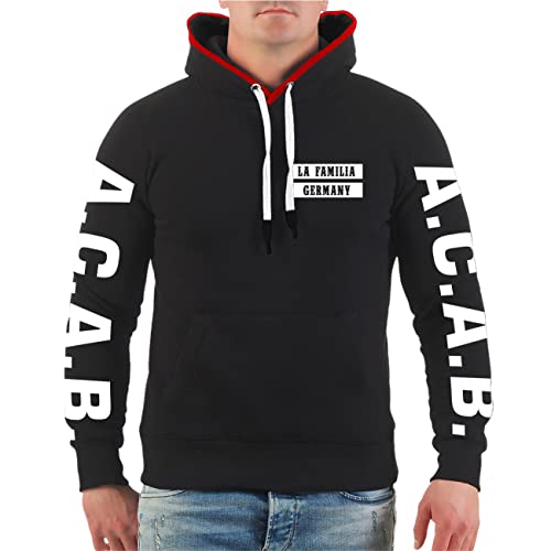 Life Is Pain Herren Kapuzenpullover La Familia Germany Worldwide Größe S bis 5XL von Life Is Pain