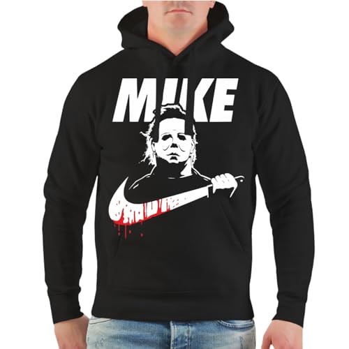 Life Is Pain Herren Kapuzenpullover Horror Logo Mike Kult Hoodie Tattoo Merch von Life Is Pain