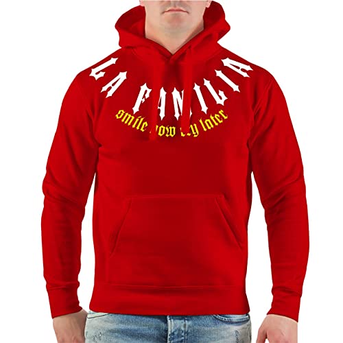 Life Is Pain Herren Kapuzenpullover La Familia EL craneo Totenkopf Größe S - 5XL von Life Is Pain