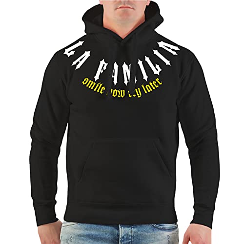 Life Is Pain Herren Kapuzenpullover La Familia EL craneo Totenkopf Größe S - 5XL von Life Is Pain