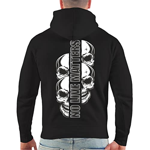 Life Is Pain Herren Kapuzenpullover La Familia No live Matters Skulls Grösse S - 5XL von Life Is Pain