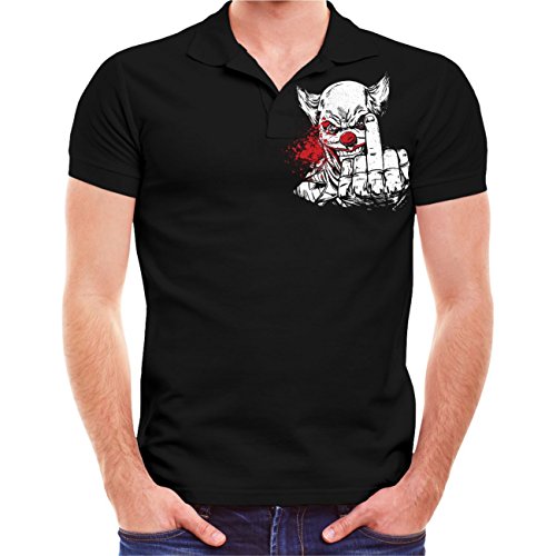 Life Is Pain Herren Poloshirt Polohemd Zahnfee Schöne Grüsse von Life Is Pain