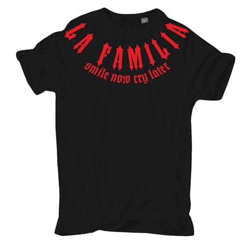 Life Is Pain Herren Tshirt La Familia Blood Crew Größe S - 5XL von Life Is Pain