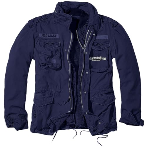 Life Is Pain Männer Armee Winterjacke Feldjacke Ostdeutschland Härter als der Rest S - 7XL von Life Is Pain