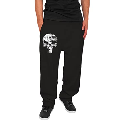 Life Is Pain Männer Jogginghose Totenkopf Skull Größe S - 10XL von Life Is Pain
