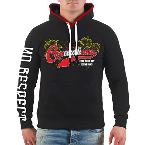 Life Is Pain Männer Kapuzenpullover 3 farbig Copacabana Euer Club hat Keine Fans Größe M - 3XL von Life Is Pain