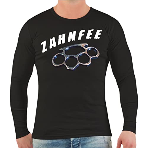 Life Is Pain Männer Longsleeve Zahnfee Schlagring Größe S - 3XL von Life Is Pain