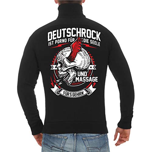 Life Is Pain Männer Sweatjacke Deutschrock Deutsche Musik Motive Jungs Übergangsjacke von Life Is Pain