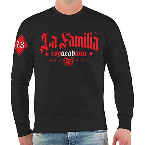 Life Is Pain Männer Sweatshirt La Familia FCK Copacabana Worldwide Größe S bis 4XL von Life Is Pain