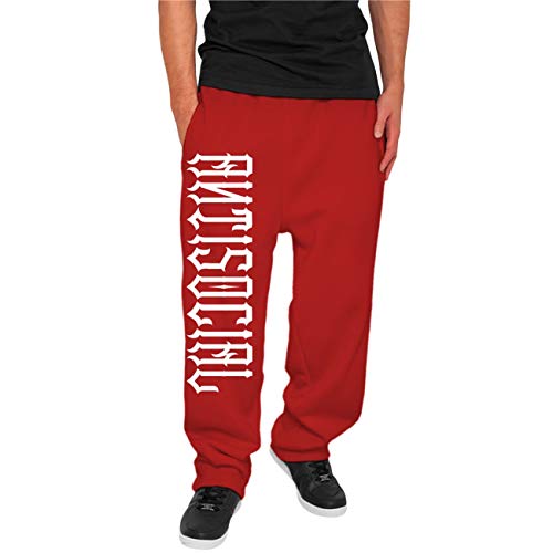 Life Is Pain Männer und Herren Jogginghose Antisocial Größe S - 10XL von Life Is Pain