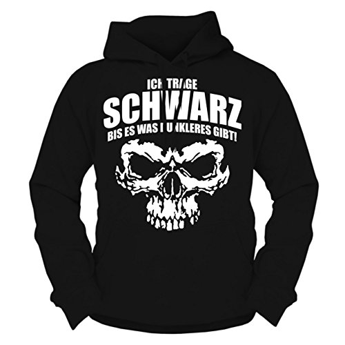 Life Is Pain Männer und Herren Kapuzenpullover Ich trage Schwarz Größe S - 5XL von Life Is Pain