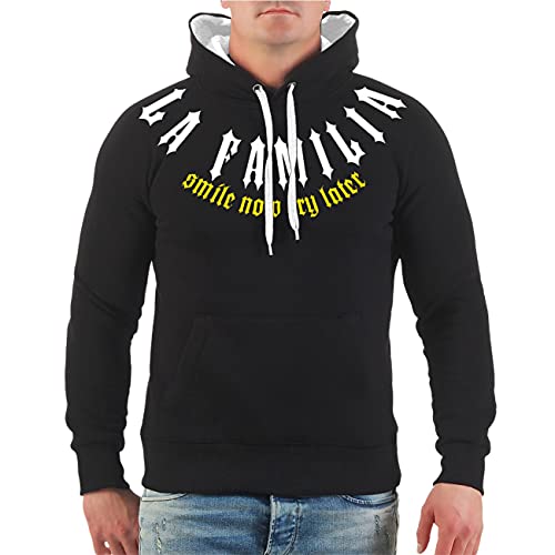 Life Is Pain Herren Kapuzenpullover La Familia EL craneo Totenkopf Größe S - 5XL von Life Is Pain