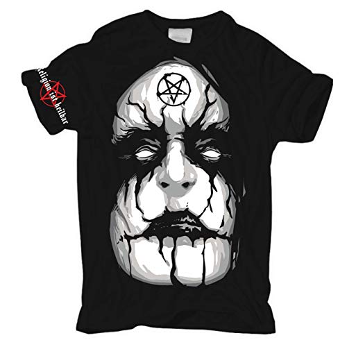 Life Is Pain Übergrößen Herren Tshirt Corpsepaint 666 Größe 3XL - 8XL von Life Is Pain