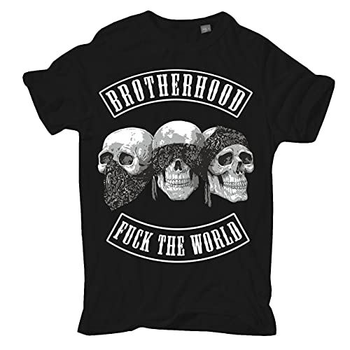 Life Is Pain Übergrößen Herren Tshirt Patch Criminal Club Größe 3XL - 8XL von Life Is Pain