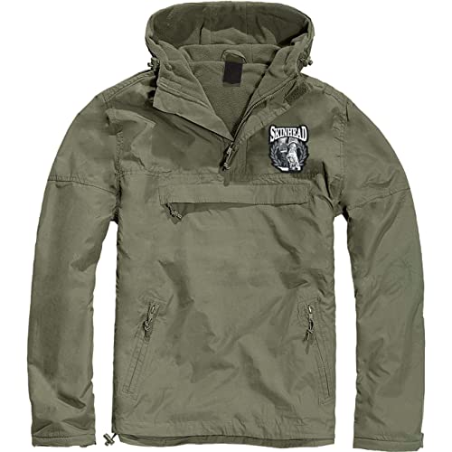 Männer Schlupfjacke Windbreaker GEFÜTTERT Skinhead - a way of life Größe S bis 5XL von Life Is Pain