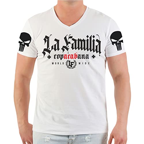 Männer T-Shirt La Familia FCK Copacabana Black Größe S - 5XL von Life Is Pain