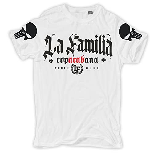 Männer T-Shirt La Familia FCK Copacabana Black Größe S - 5XL von Life Is Pain