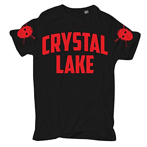 Herren T-Shirt Crystal Lake Vorhees 13 Trikot Jason Horror Größe S - 5XL von Life Is Pain