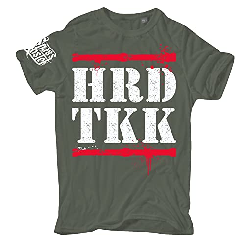 Männer und Herren T-Shirt Hard Tekk HRD TKK Größe S - 5XL Männer und Herren T-Shirt Hard Tekk HRD TKK Größe S - 5XL von Life Is Pain