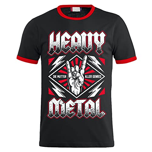 Männer und Herren T-Shirt Heavy Metal Die Mutter Aller Genres Größe S - 5XL von Life Is Pain