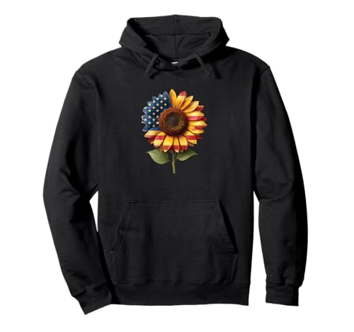 Sonnenblume Sommer Amerikanische Flagge 4. Juli Männer Frauen Merica Pullover Hoodie Sonnenblume Sommer Amerikanische Flagge 4. Juli Männer Frauen Merica Pullover Hoodie von Life Is Really Good Summer Beach Vacation Graphic