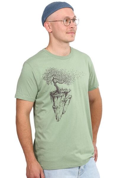 Life-Tree Fairwear Bambus Shirt Men Bamboo Green Maple Island von Life-Tree