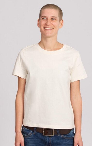 Life-Tree Fairwear Organic Basic Shirt Women Natural Raw von Life-Tree
