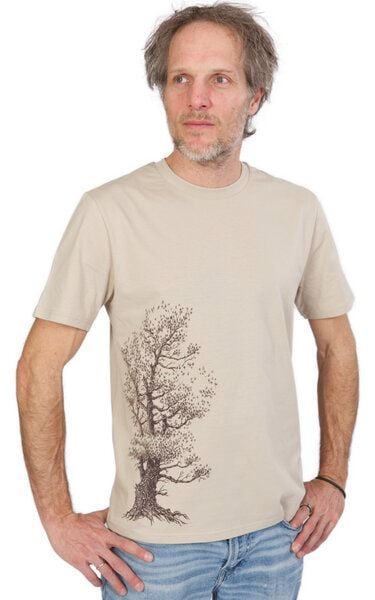 Life-Tree Organic Fairwear Shirt Men Desert Dust Pine Tree von Life-Tree