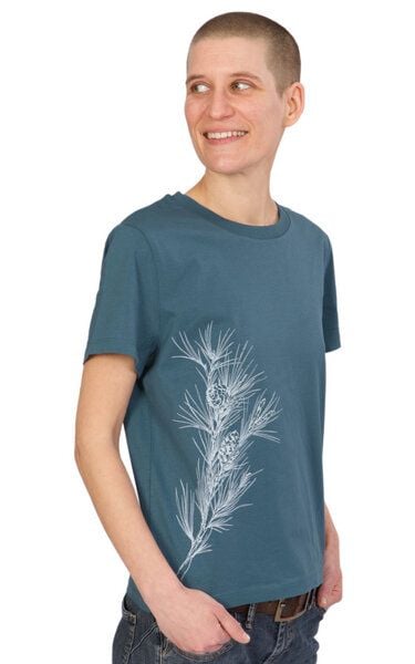 Life-Tree Organic Fairwear Shirt Women Stargazer Pine Branch von Life-Tree