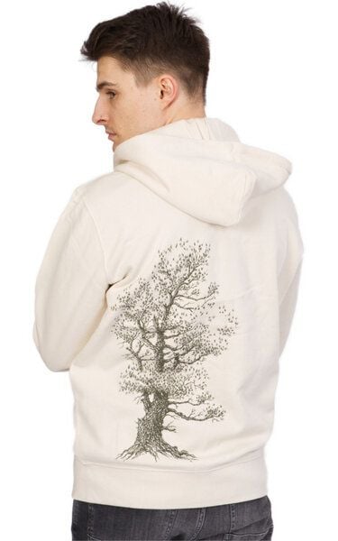 Life-Tree Organic Fairwear Zipper Unisex Natural Raw Pine Tree von Life-Tree