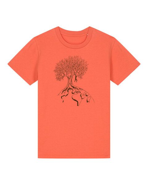 Life-Tree Shirt aus Biobaumwolle Fairwear für Kids "Hanging On" in verschiedenen Farben Life-Tree Shirt aus Biobaumwolle Fairwear für Kids "Hanging On" in verschiedenen Farben von Life-Tree